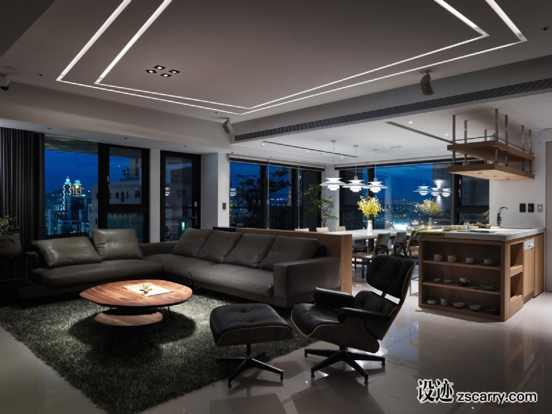 Jade-Apartment-36.jpg 软装参考,客厅搭配,现代气氛,