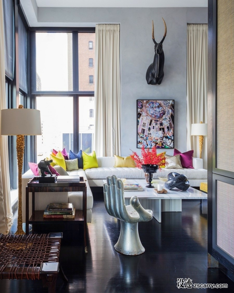 jamie-drake-west-chelsea-living-through-lounge-001.jpg 软装参考,客厅搭配,现代气氛,