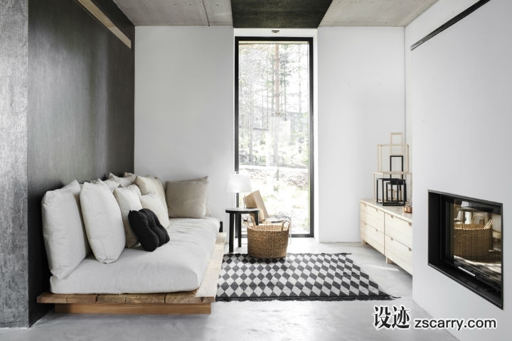 minimalist-loft-in-Finland-6.jpg 软装参考,客厅搭配,现代气氛,