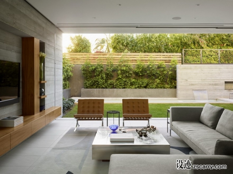 Modern-Beverly-Hills-Home-5.jpg 软装参考,客厅搭配,现代气氛,
