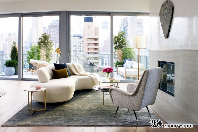 StudioDB_OneVandamPHA_LivingRoom51581.jpg 软装参考,客厅搭配,现代气氛,