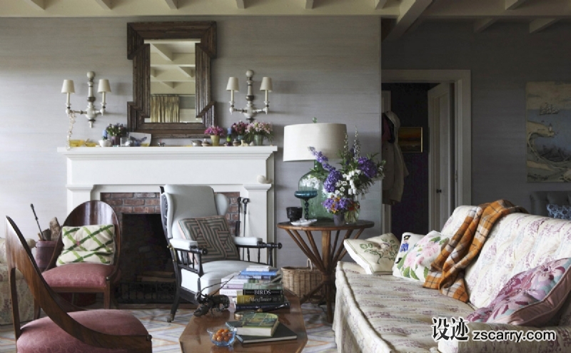 10-In+Nantucket,+a+house+on+the+beach+has+delighted+generations+of+one+family+with+comfort+and+continuity.+.jpg 软装参考,客厅搭配,简欧气氛,