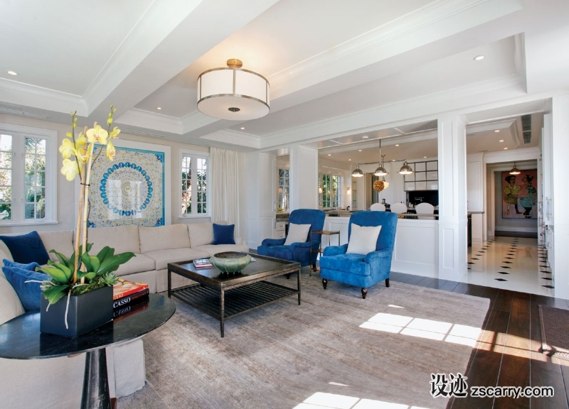 biscayne-bay-family-room.jpg 软装参考,客厅搭配,简欧气氛,