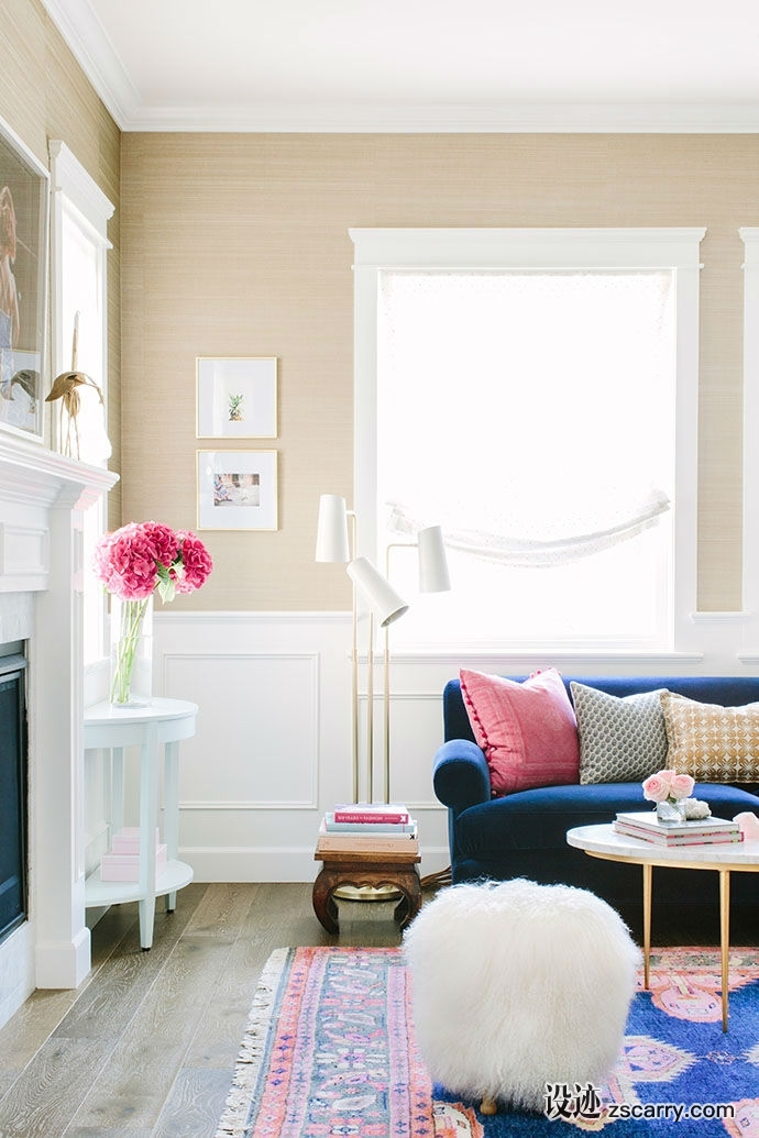 Bright-California-Home-interior-9.jpg 软装参考,客厅搭配,简欧气氛,