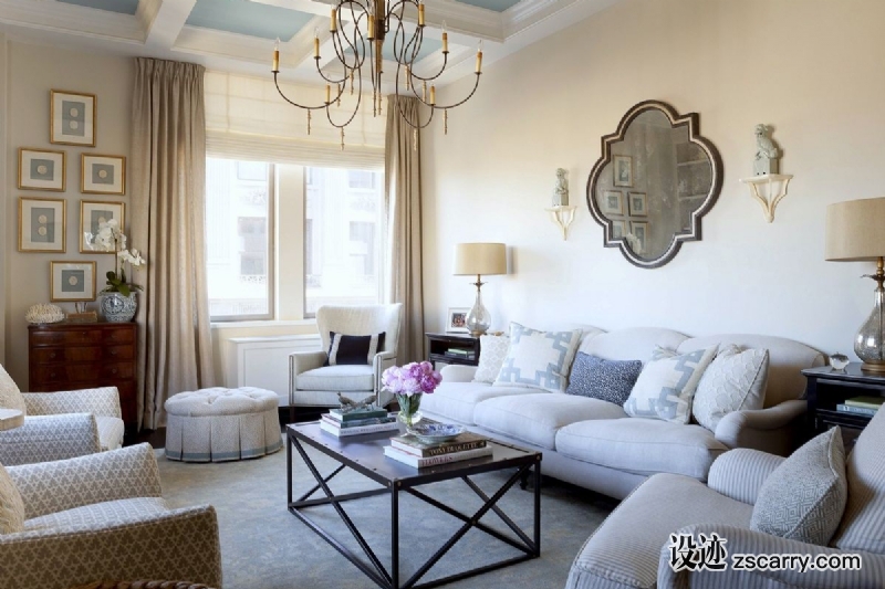 Jenny-wolf-chelsea-living-room-cover1.jpg 软装参考,客厅搭配,简欧气氛,