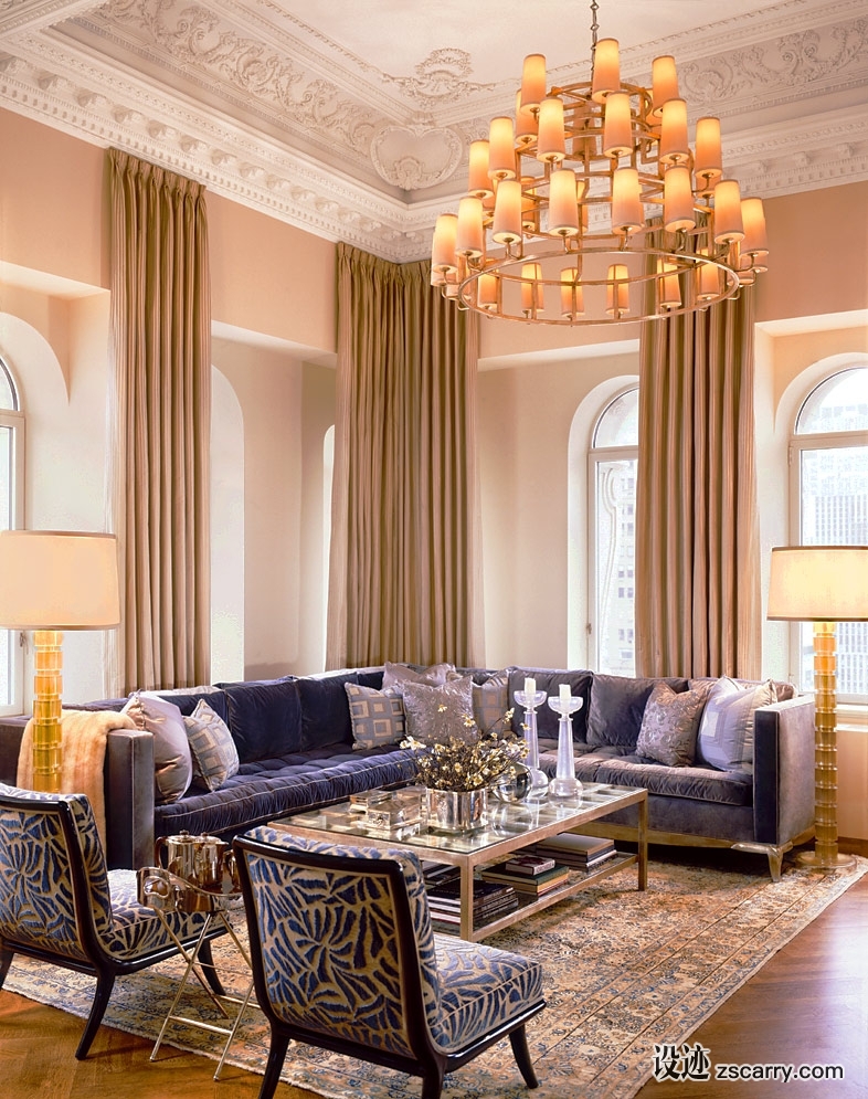 park-ave-penthouse-1.jpg 软装参考,客厅搭配,简欧气氛,