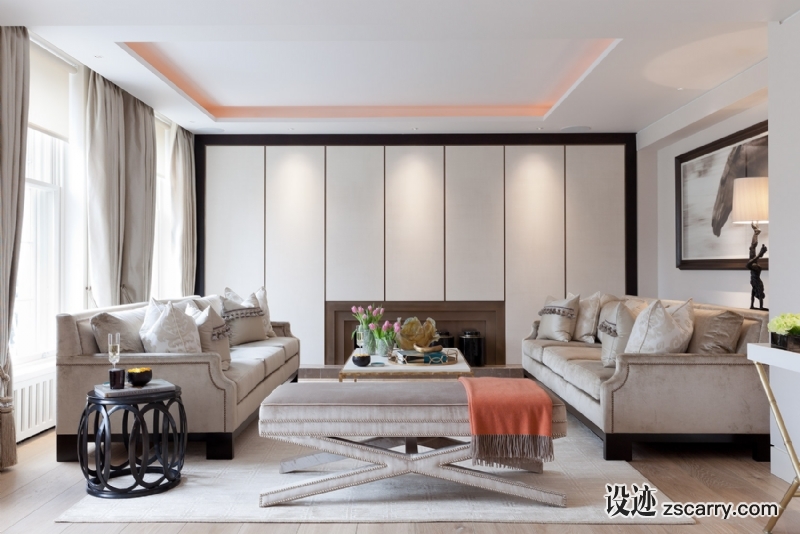 Taylor-Howes-KnightsbridgeII-Reception.jpg 软装参考,客厅搭配,简欧气氛,