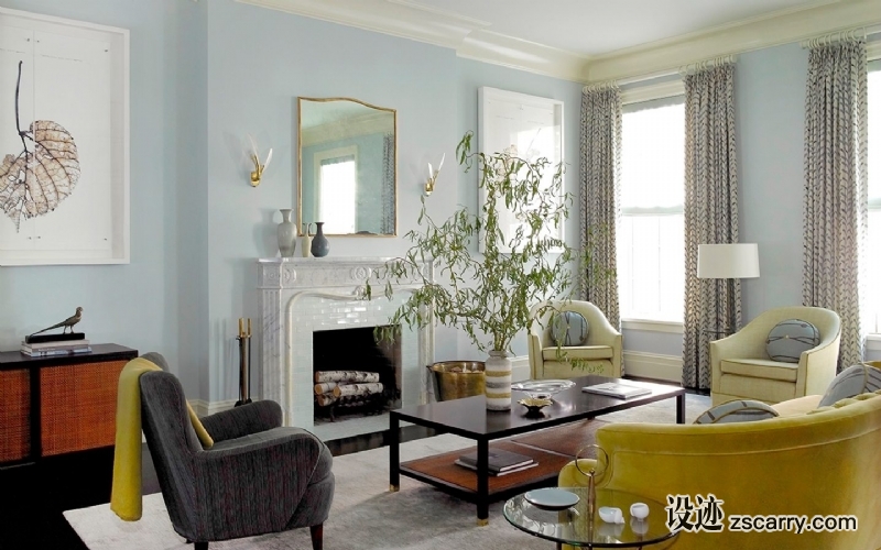 West-Village-Townhouse1-1440x900.jpg 软装参考,客厅搭配,简欧气氛,