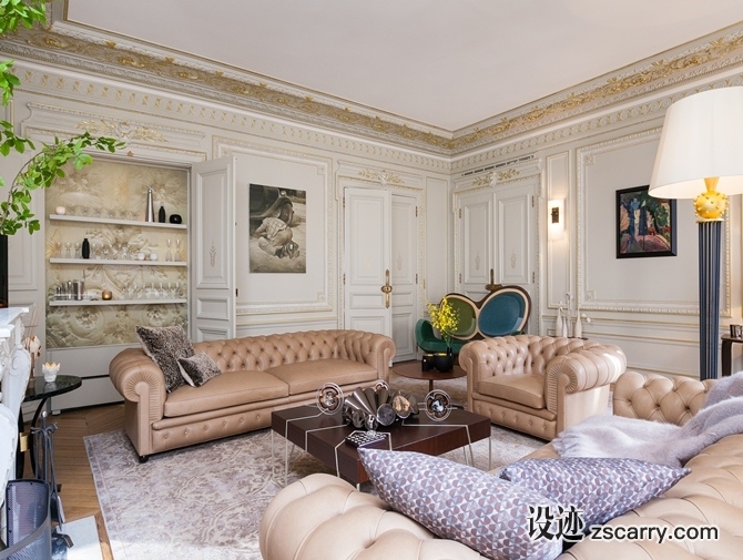 8031.jpg 软装参考,客厅搭配,简欧气氛,