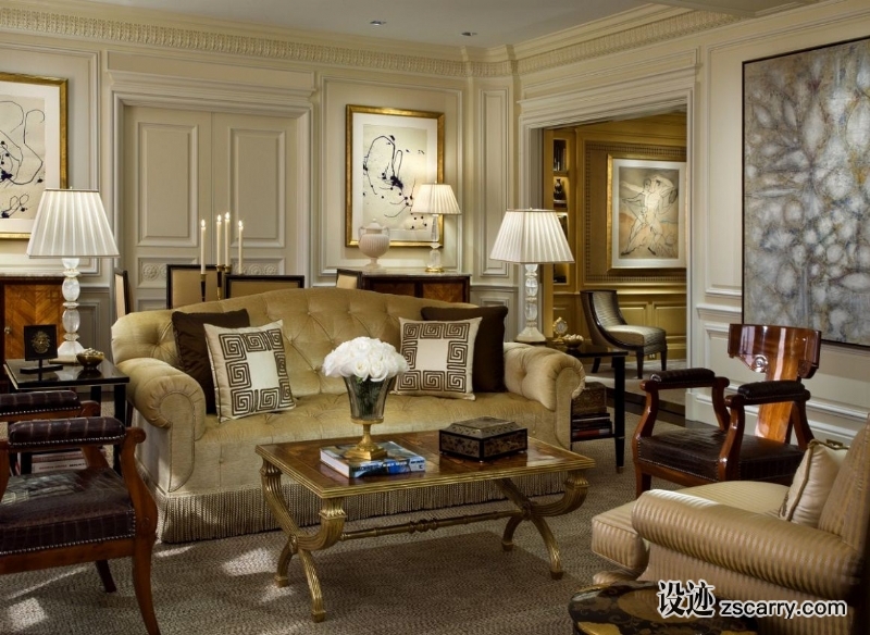 fifth-avenue-living-room-B.jpg 软装参考,客厅搭配,传统气氛,