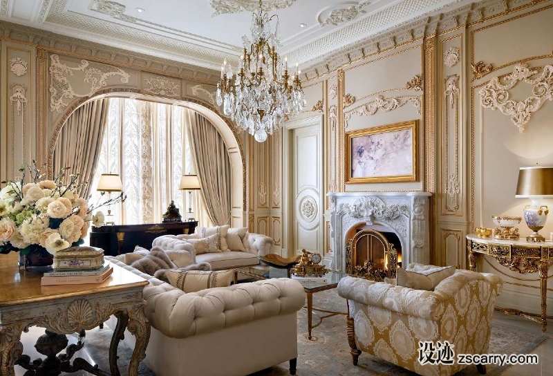 lori-morris-eclectic-luxury-design-four-seasons-formal-room.jpg 软装参考,客厅搭配,传统气氛,