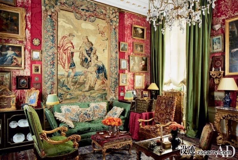 traditional-living-room-paris-france-201311_1000-watermarked.jpg 软装参考,客厅搭配,传统气氛,