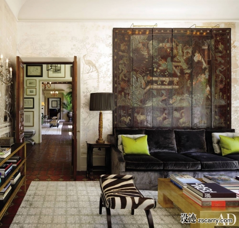 traditional-living-room-windsor-smith-los-angeles-california-201101-2_1000-watermarked.jpg 软装参考,客厅搭配,传统气氛,