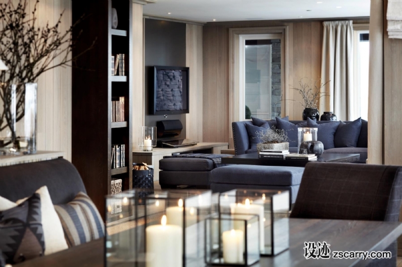 Slettvoll-ski-lodge-10.jpg 软装参考,客厅搭配,现代气氛,
