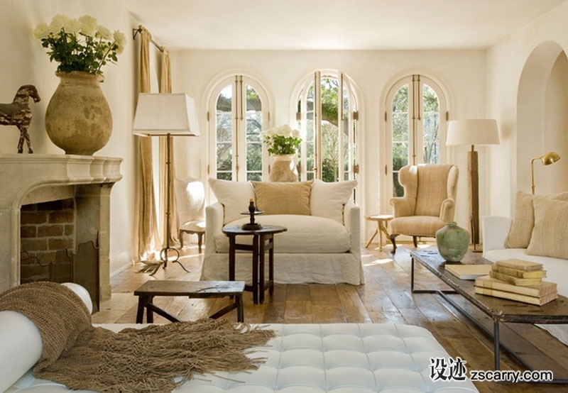 08-Pam-Pierce-Designs-This-Is-Glamorous.jpg 软装参考,客厅搭配,乡村气氛,