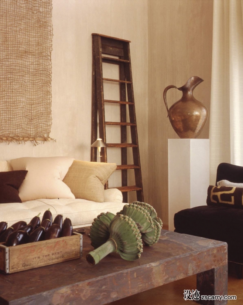 09-In+Miami,+a+retreat+has+been+envisioned+as+a+simple+getaway+where+simplicity+trumps+the+stylish.+.jpg 软装参考,客厅搭配,乡村气氛,