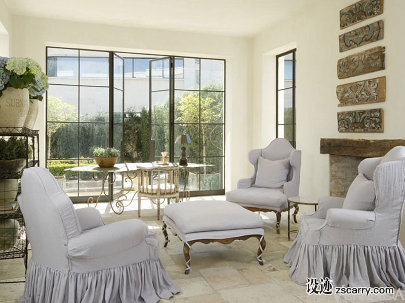62-Pam-Pierce-Designs-This-Is-Glamorous.jpg 软装参考,客厅搭配,乡村气氛,