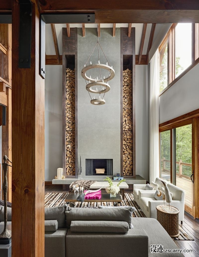 BC-Firethorn-great-room-fireplace.jpg 软装参考,客厅搭配,乡村气氛,