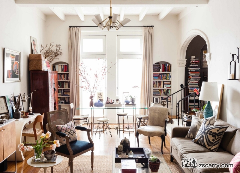 est-living-wendy-haworth-harper-avenue-home21.jpg 软装参考,客厅搭配,乡村气氛,