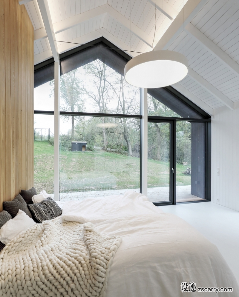 22-AKA-Family_house_Neveklov.jpg 软装参考,卧室搭配,现代气氛,