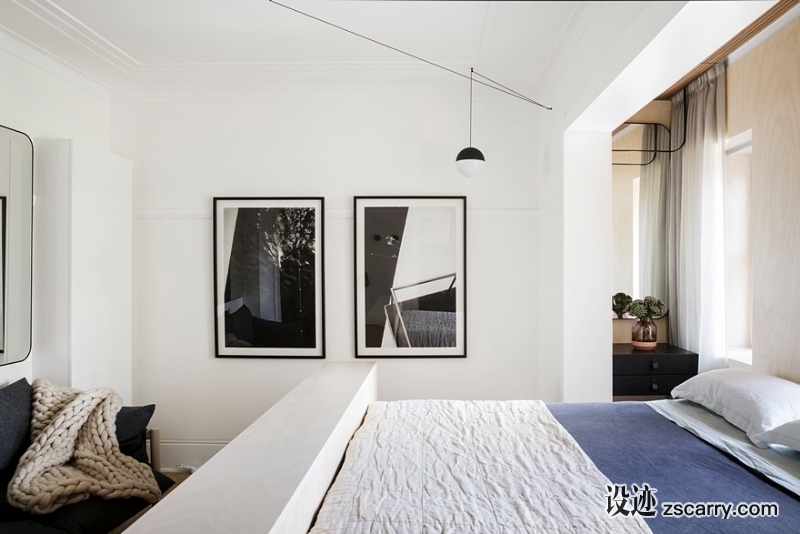 22-sqm-Art-Deco-Studio-Apartment-in-Sydneys-Inner-City-1.jpg 软装参考,卧室搭配,现代气氛,