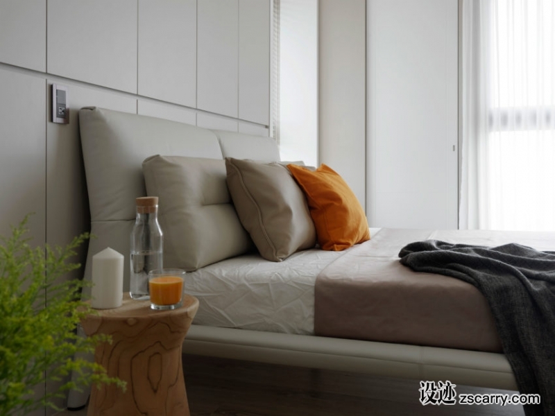 Apartment-from-Summer-Samson-16-850x638.jpg 软装参考,卧室搭配,现代气氛,