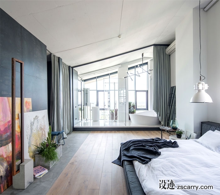 apartment-P-26-Slava-Balbek-3.jpg 软装参考,卧室搭配,现代气氛,