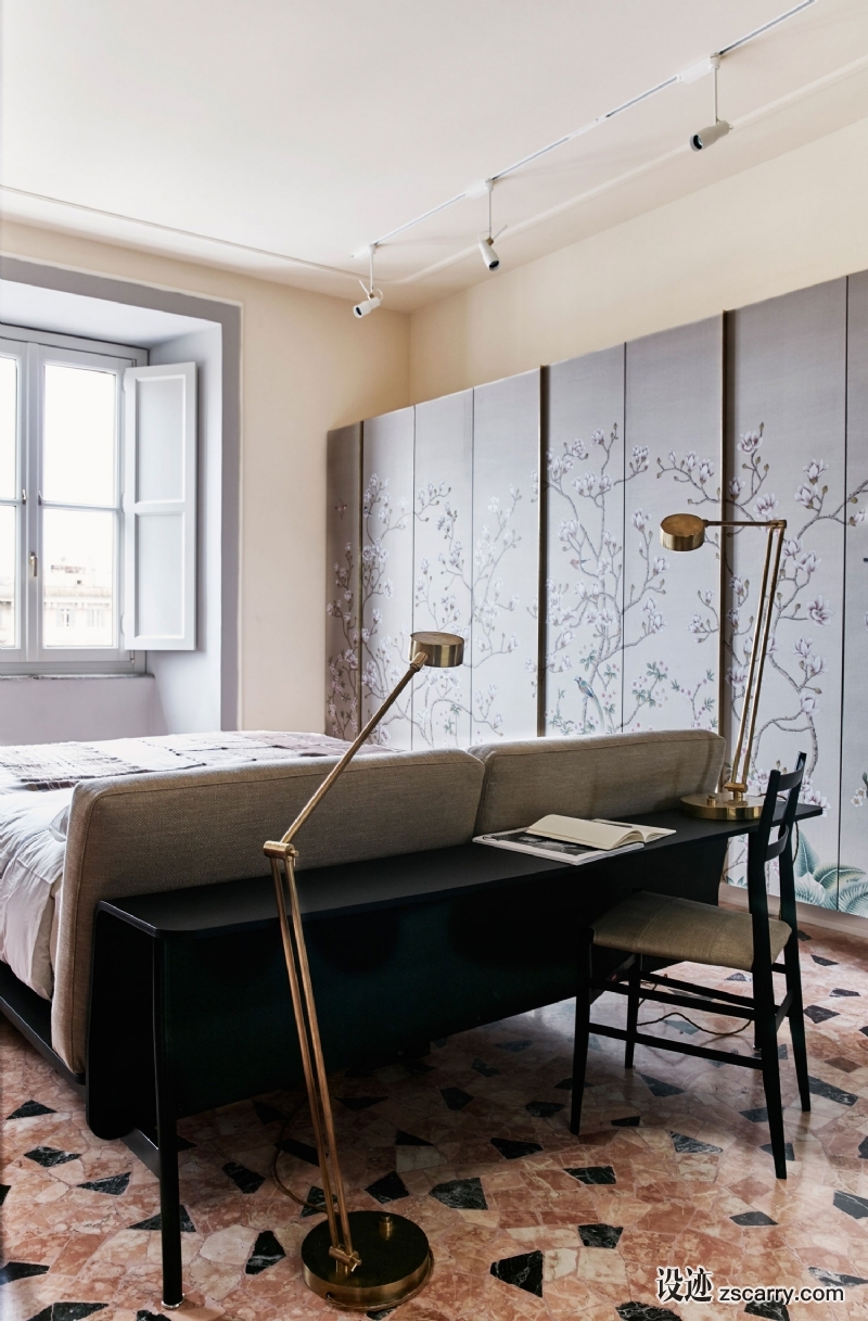 Casa-in-via-Catone-Rome-by-Massimo-Adario-Architetto-Yellowtrace-13.jpg 软装参考,卧室搭配,现代气氛,