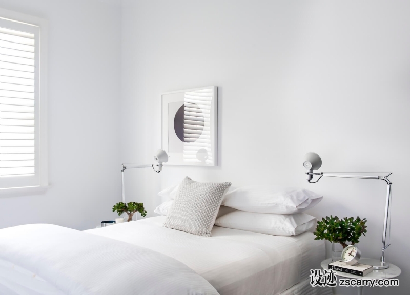 est-living-interiors-arnold-lane-nicole-england-rushcutters-bay-home-10.jpg 软装参考,卧室搭配,现代气氛,