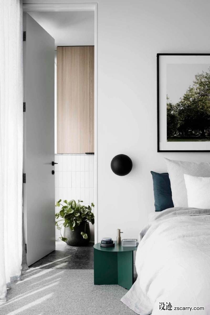 est-living-interiors-techne-architects-bell-st-residence-17.jpg 软装参考,卧室搭配,现代气氛,