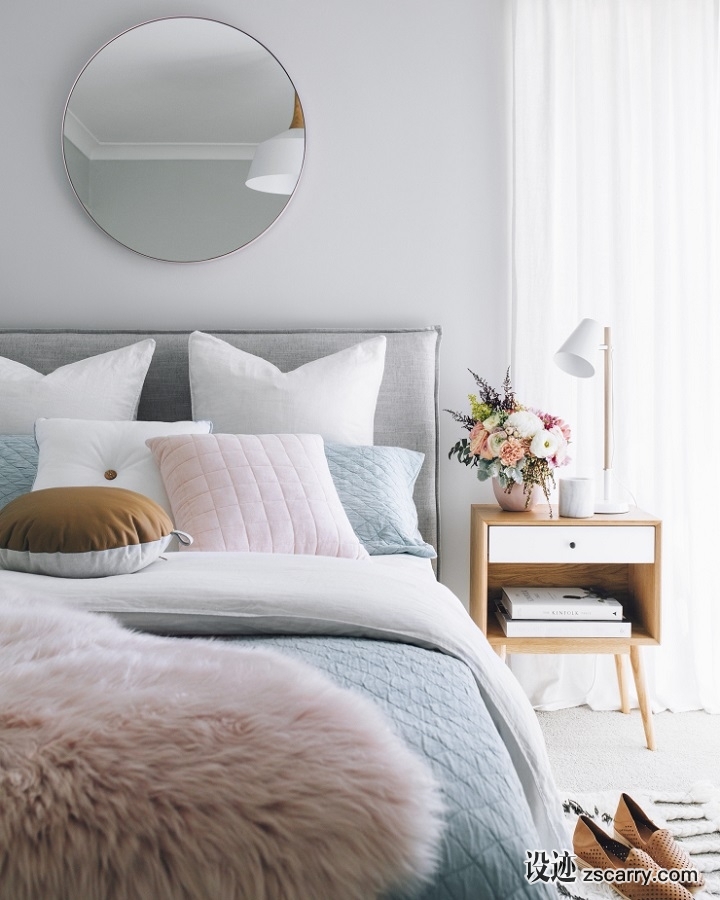 gray-bedroom-29.jpg 软装参考,卧室搭配,现代气氛,