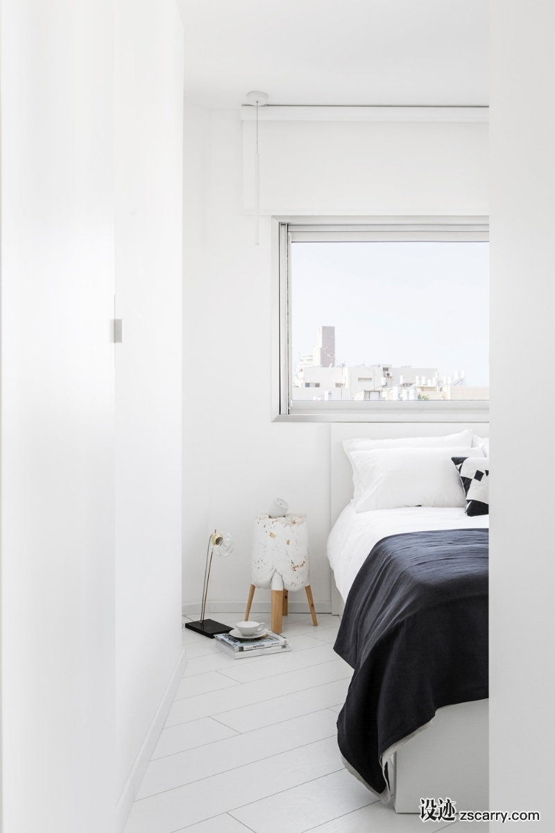 SH-Apartment-Yael-Perry_3.jpg 软装参考,卧室搭配,现代气氛,