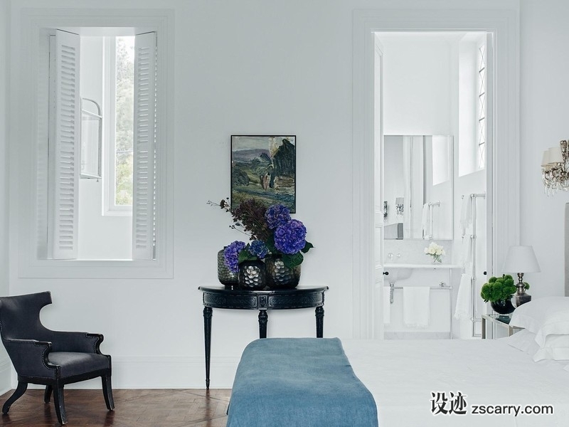 Collette-Dinnigan-Watsons-Bay-15.jpg 软装参考,卧室搭配,简欧气氛,