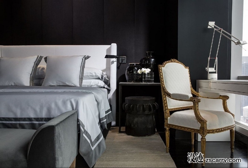 guest-bedrooms-michael-dawkins-1.jpg 软装参考,卧室搭配,简欧气氛,