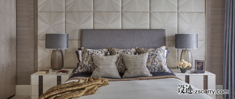 HELEN-GREEN-DESIGN-FAMILY-HOUSE-CHELSEA-12.jpg 软装参考,卧室搭配,简欧气氛,