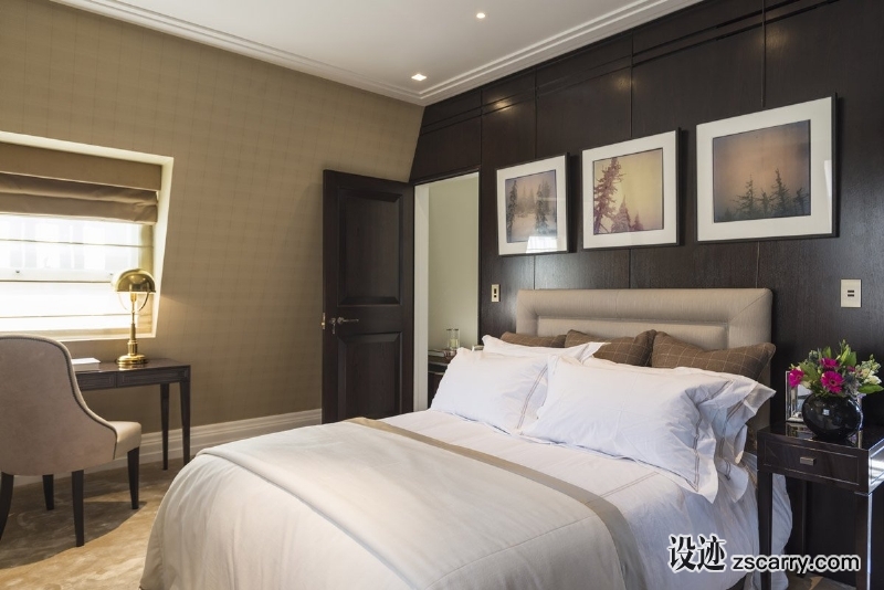 knightsbridge-townhouse-guest-bedroom-3.jpg 软装参考,卧室搭配,简欧气氛,