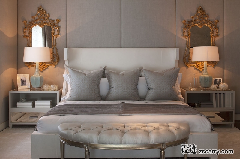 Lancasters-Intarya-master-bedroom.jpg 软装参考,卧室搭配,简欧气氛,