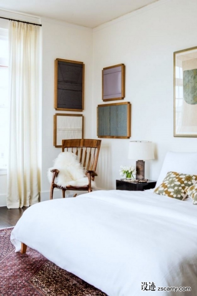 nicole-hollis-bedroom.jpg 软装参考,卧室搭配,简欧气氛,