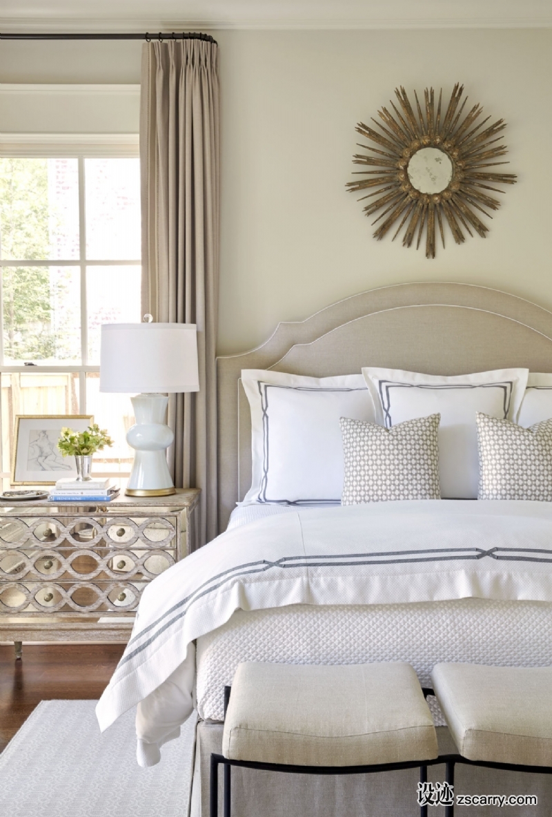 06-Interior-Designer-Sarah-Bartholomew-This-Is-Glamorous.jpg 软装参考,卧室搭配,乡村气氛,