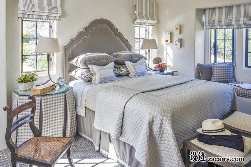 GUESTRM_HAT_HARTE_CARMELVALLEYcopy.jpg 软装参考,卧室搭配,乡村气氛,