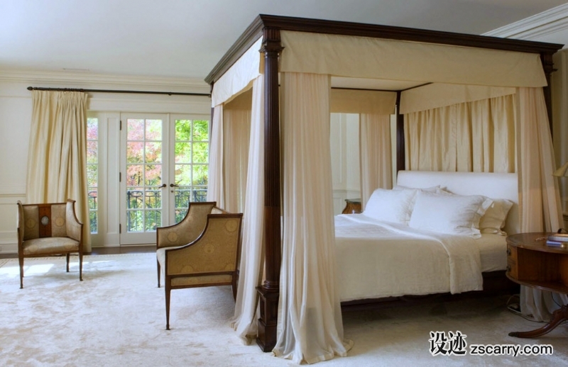 canopy-bed-heintzman-sanborn-001.jpg 软装参考,卧室搭配,华盖床,