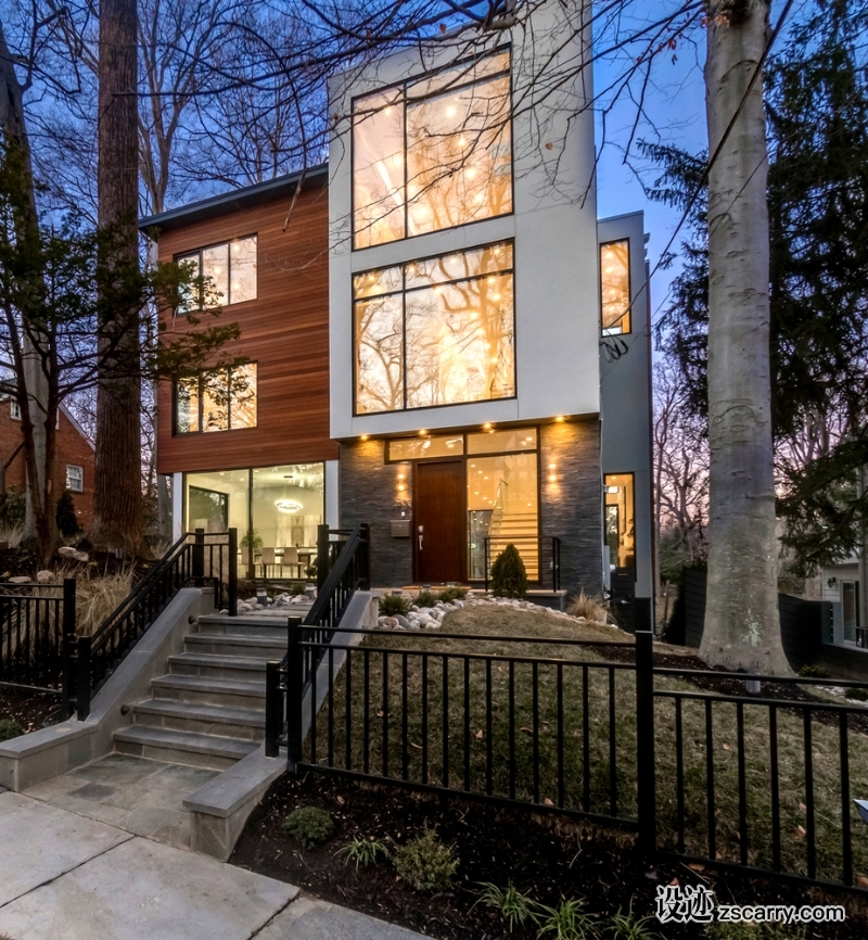 1-M.jpg 建筑参考,住宅建筑,独栋别墅,