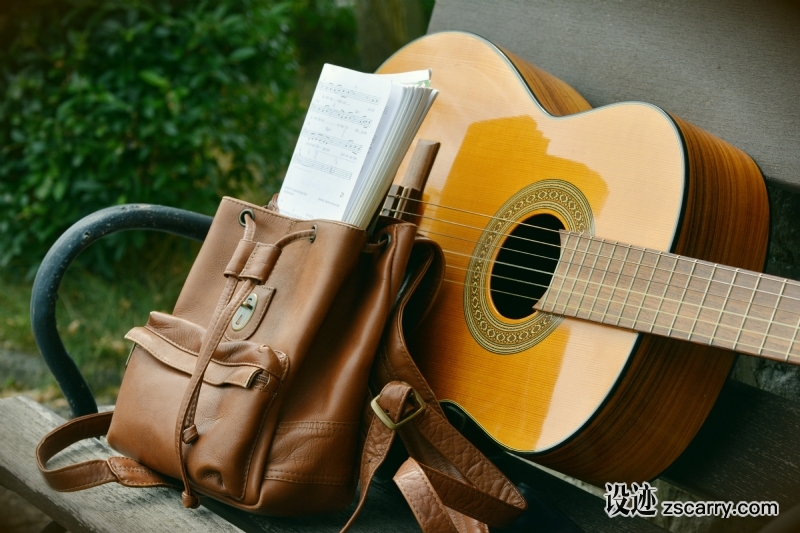 music-guitar-acoustic-guitar-backpack-yellow-leisure-550614-pxhere.com.jpg 方案配图,客户爱好,音乐,