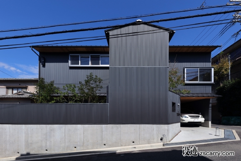 house_h_in_korien_01_south_view.jpg 建筑参考,住宅建筑,独栋别墅,