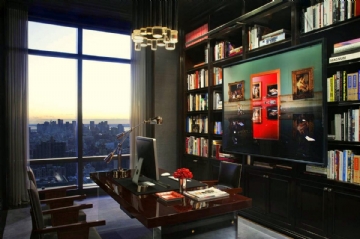 现代气氛 library-Trump-tower-penthouse-001.jpg