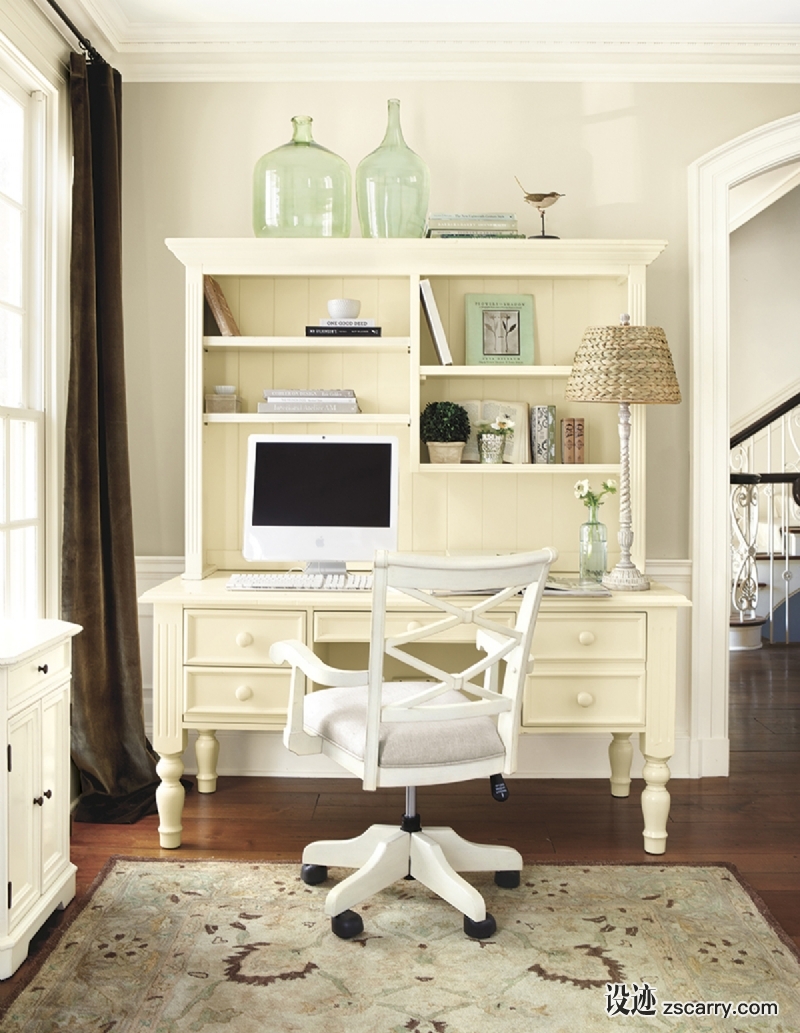 bd_multitasking-desk-space.jpg 软装参考,书房搭配,乡村气氛,