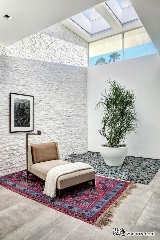 one-story-modern-Palm-Spring-open-house-11.jpg 软装参考,局部搭配,休闲角,