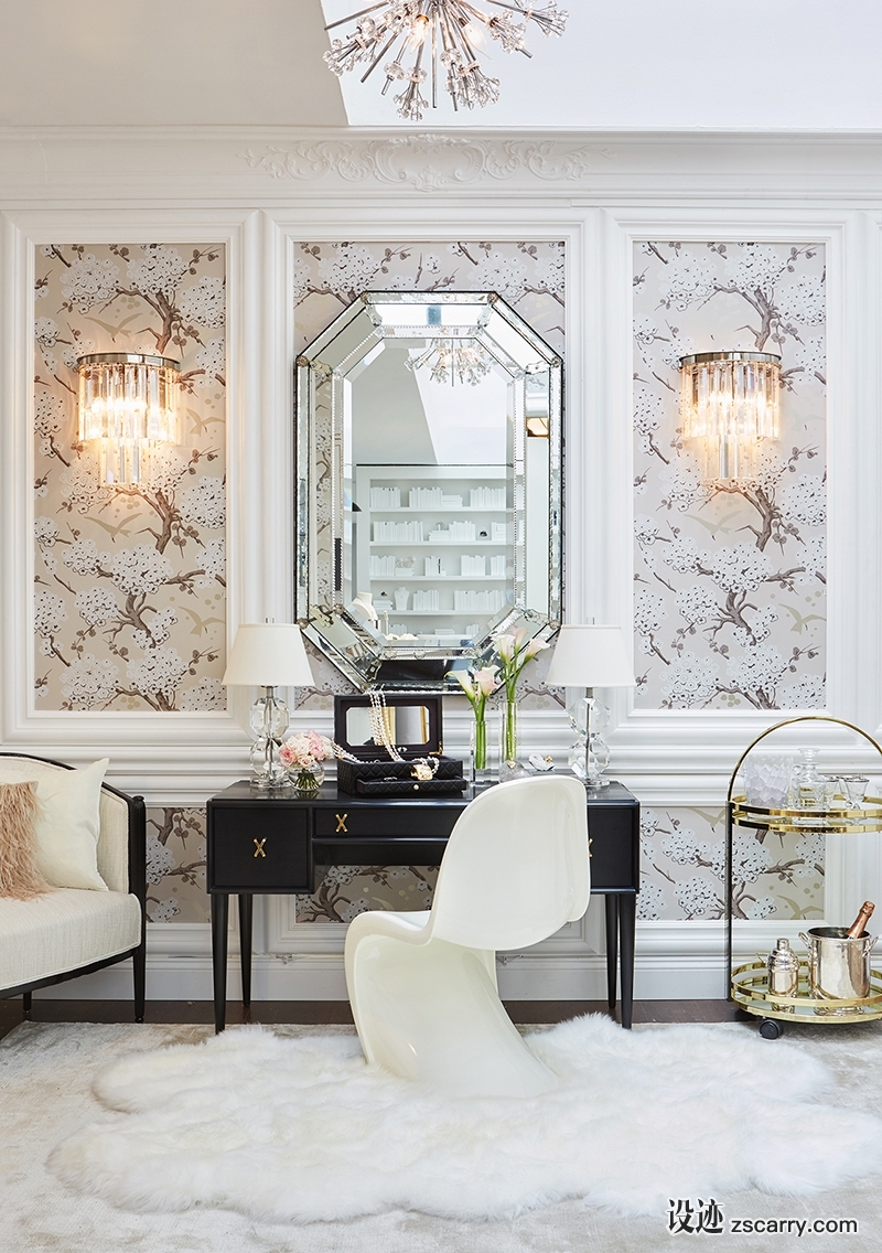 Chanel-Ephemeral-Boutique-4-dressing-table.jpg 软装参考,局部搭配,靠墙,