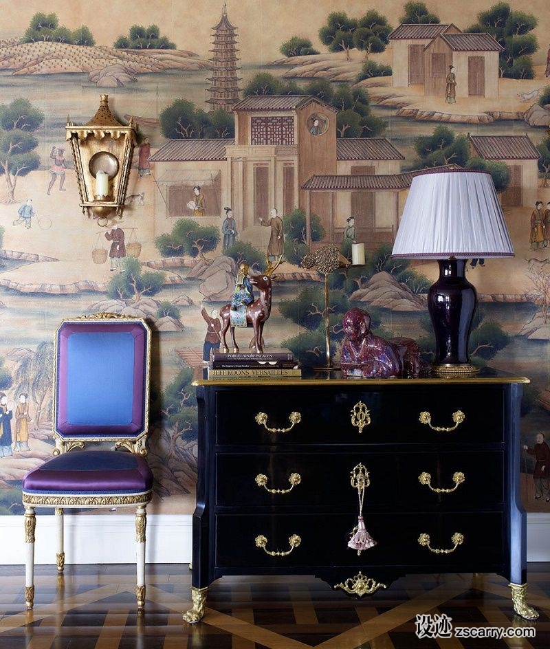 chinoiserie-alex-papachristidis.jpg 软装参考,局部搭配,靠墙,