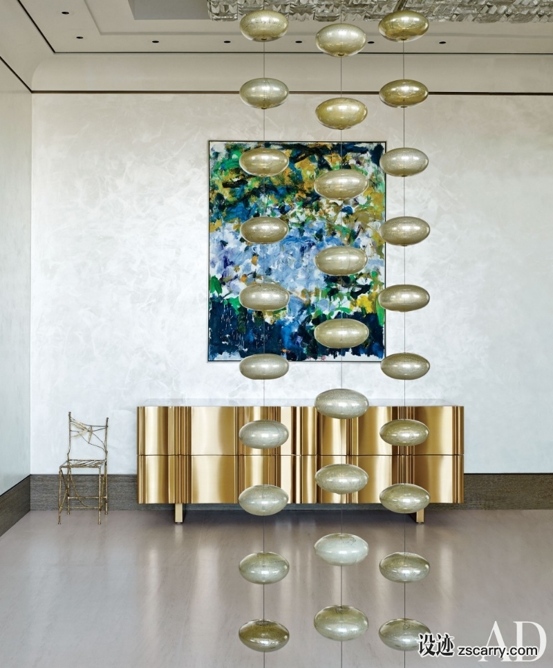 contemporary-entrance-hall-rockwell-group-new-york-new-york-201401-2_1000-watermarked.jpg 软装参考,局部搭配,靠墙,